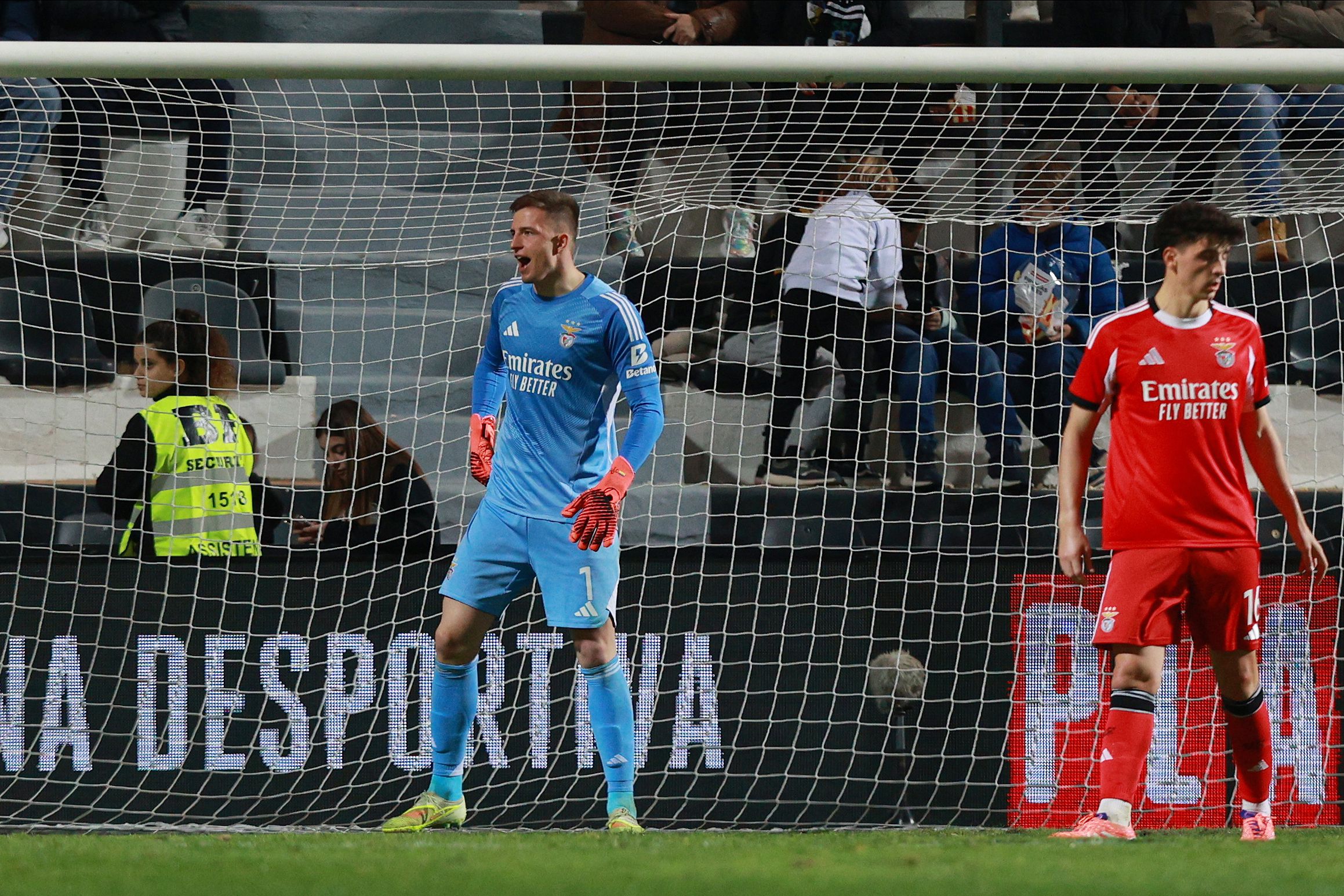 Trubin rendeu Samuel Soares, que apresentou queixas no Farense-Benfica - Foto: Carlos Vidigal Jr. / Kapta+