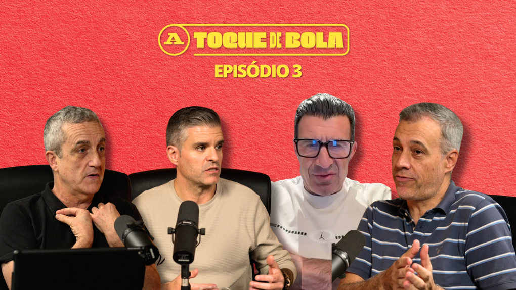 Luís Figo participou no episódio 3 do Toque de Bola totalmente dedicado à carreira do craque português