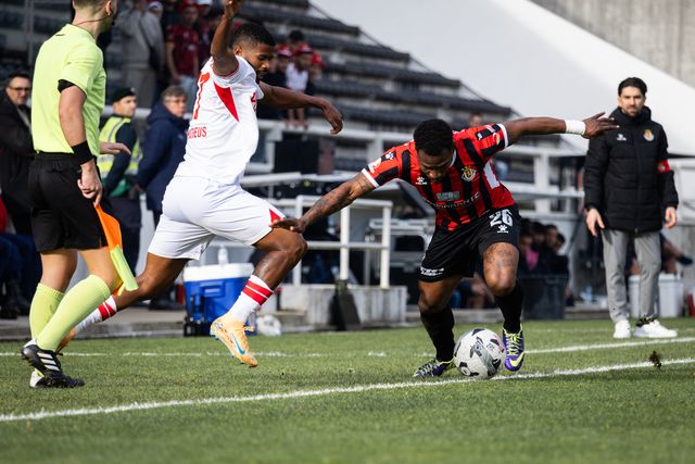 UD Leiria venceu o Vila Meã por 1-0, em jogo muito aguerrido - Foto: UD Leiria