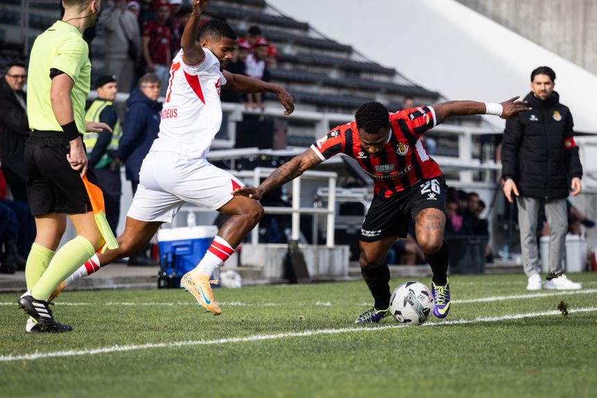UD Leiria venceu o Vila Meã por 1-0, em jogo muito aguerrido - Foto: UD Leiria