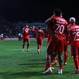 Festejos do Benfica depois do golo de Richard Ríos - Foto: Carlos Vidigal Jr. / Kapta+