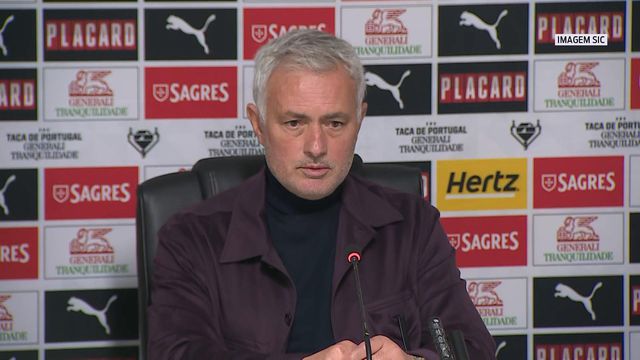 Mourinho: «Vejo uma equipa sólida em campo»