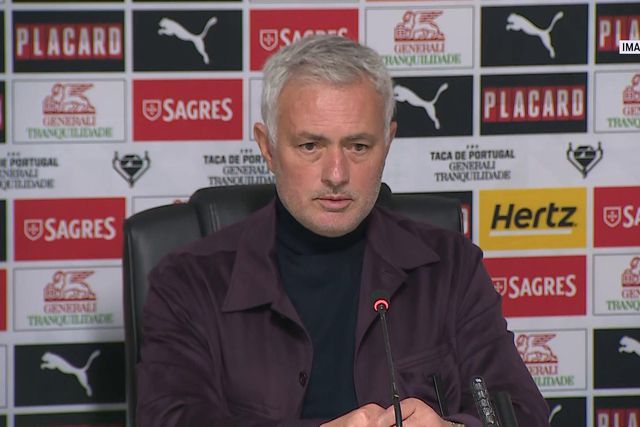 Mourinho: «Vejo uma equipa sólida em campo»