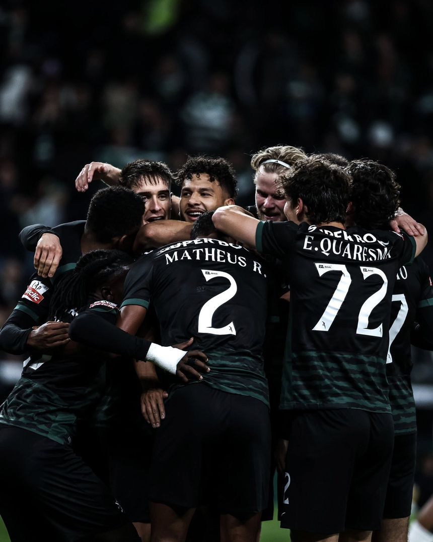 Vem aí mais um onze renovado para atacar o Santa Clara - Foto: SPORTING CP