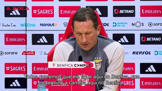 «Todos queremos que o Rafa fique no Benfica»