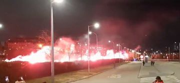 VÍDEO: A incrível receção ao Atlético Madrid no Metropolitano