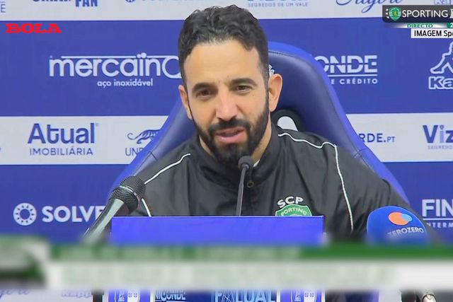 Sporting: saiba tudo o que disse Rúben Amorim na sala de Imprensa