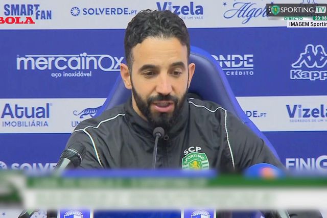 Amorim explica os golos sofridos diante do Vizela