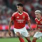 João Rego, médio do Benfica, em fase de jogo