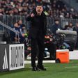 Sérgio Conceição, treinador do Milan, não esconde algum desagrado
