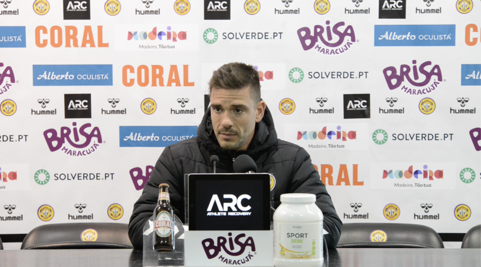 Tiago Margarido anteviu o duelo frente ao Aves SAD (Nacional)