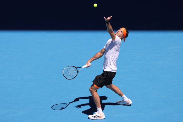 Alexander Zverev não teve vida fácil contra Gabriel Diallo no Open da Austrália