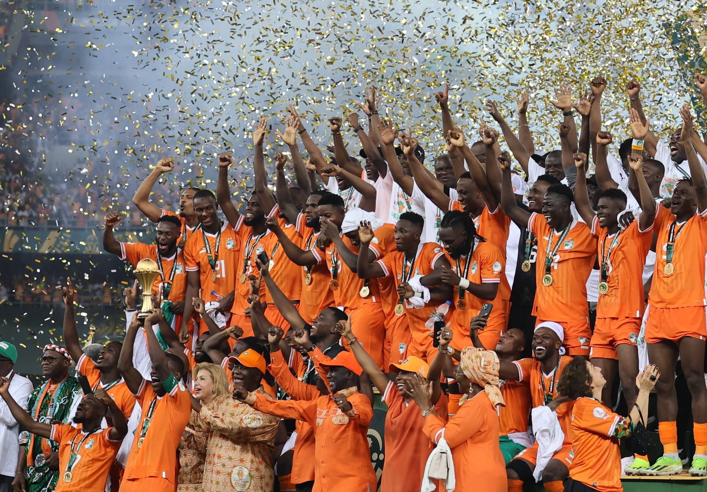 2023 - Costa do Marfim - Vitória sobre a Nigéria (2-1) - Foto: IMAGO