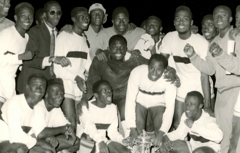 1965 - Gana - vitória sobre a Tunísia (3-2) - Imagem: YouTube