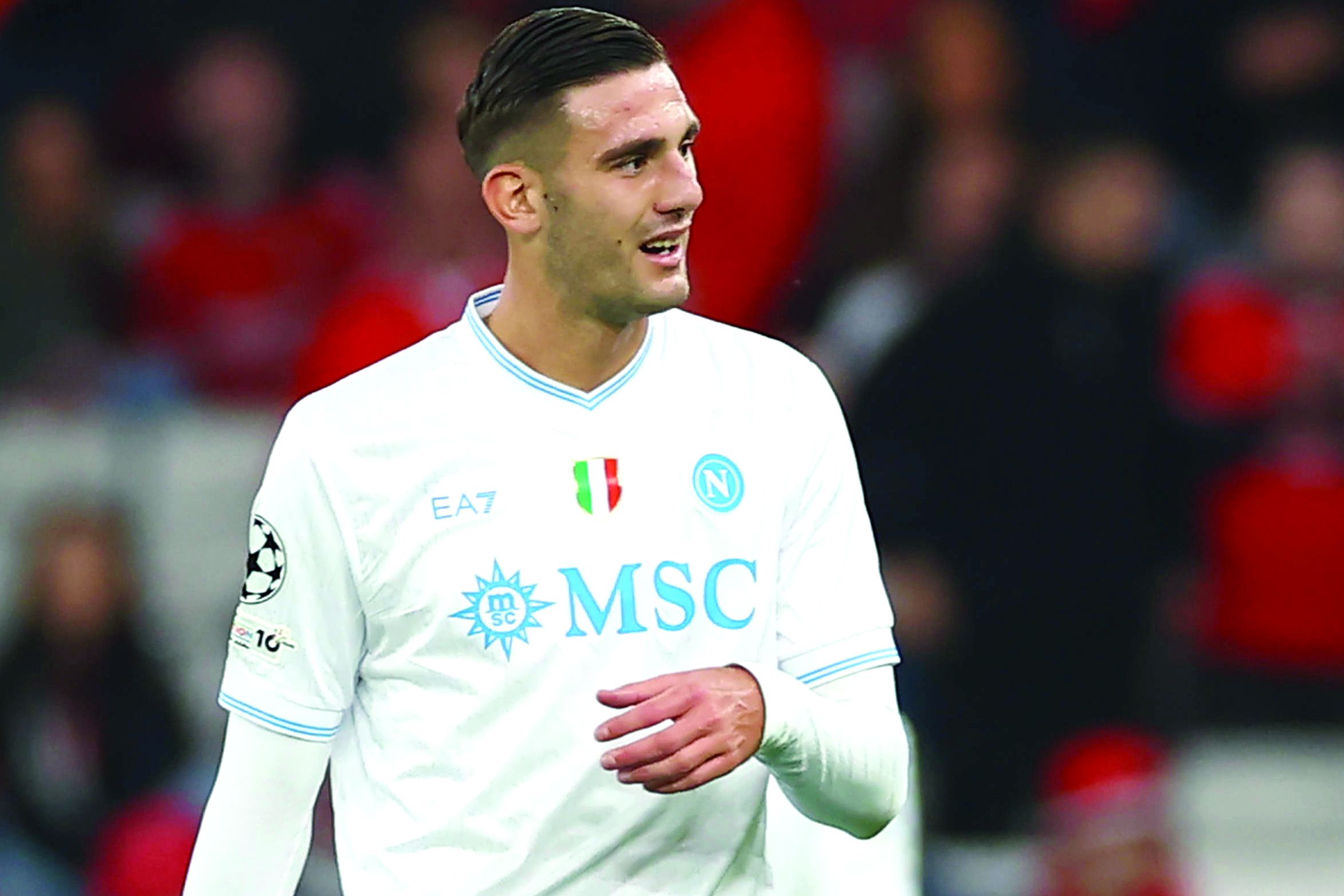 Lucca, 25 anos, avançado, está de saída do Nápoles — Foto: IMAGO