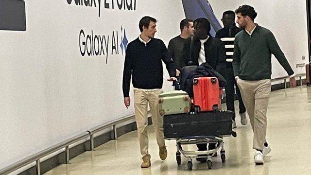 Faye chegou a Lisboa no domingo - Foto: A BOLA