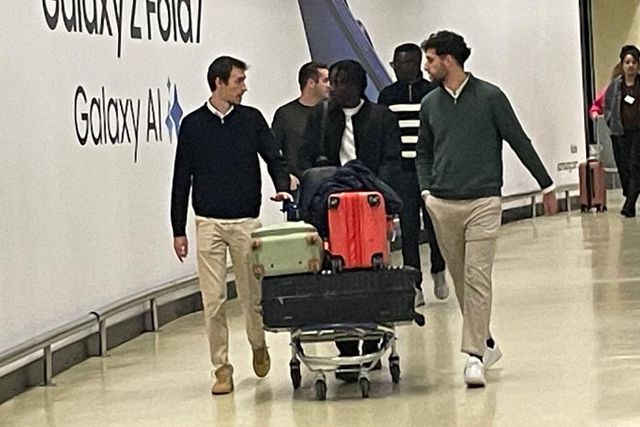 Faye chegou a Lisboa no domingo - Foto: A BOLA