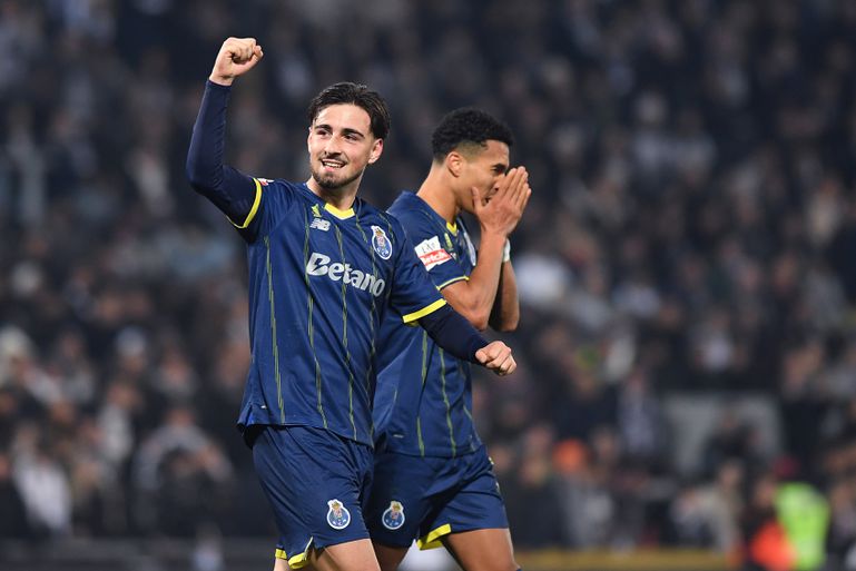 Martins Fernandes Alan celebra golo que valeu a vitória ao FC Porto frente ao V. Guimarães - Foto Rogério Ferreira/Kapta+