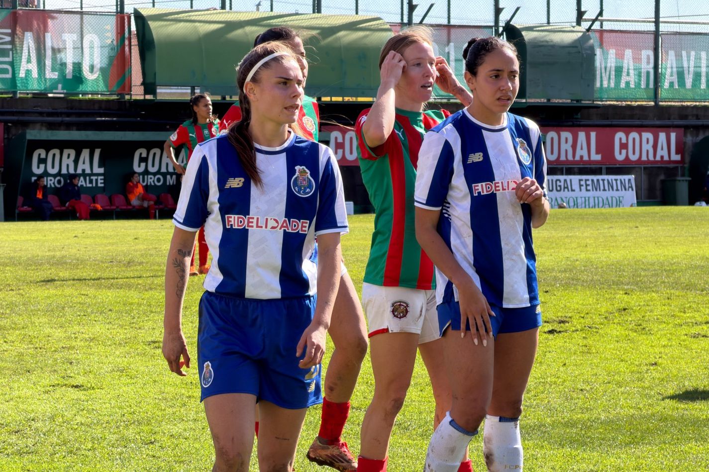Azuis e brancas bateram o Marítimo e apuraram-se pela primeira vez para as 'meias' da Taça de Portugal feminina - Foto: FC PORTO