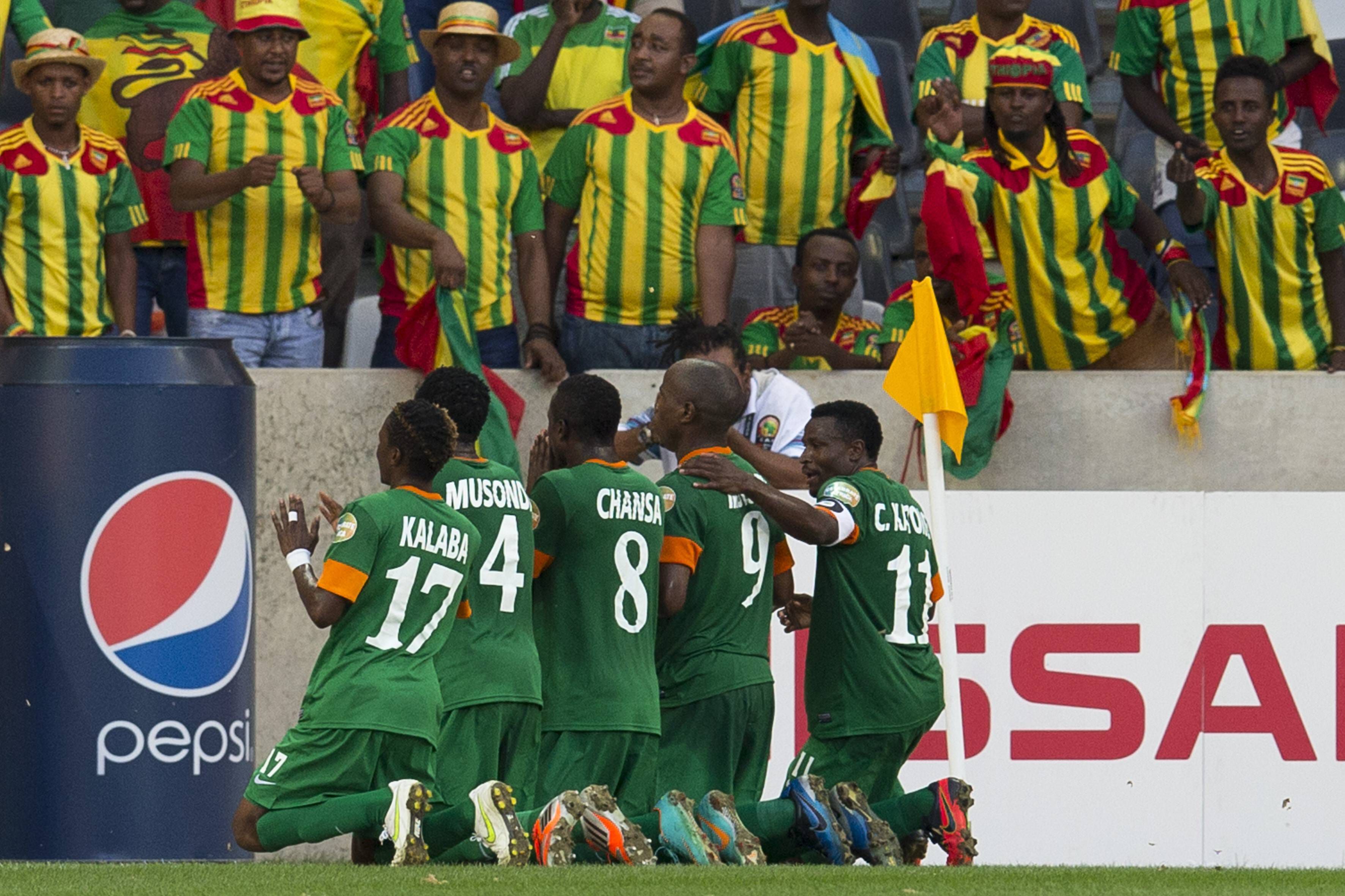 2012 - Zâmbia - Triunfo sobre a Costa do Marfim nos penáltis após 0-0 - Foto: IMAGO