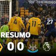 Wolves trava Newcastle e soma quinto jogo seguido sem perder (resumo)