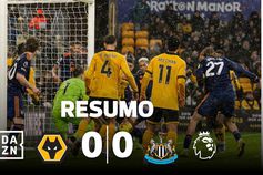 Wolves trava Newcastle e soma quinto jogo seguido sem perder (resumo)