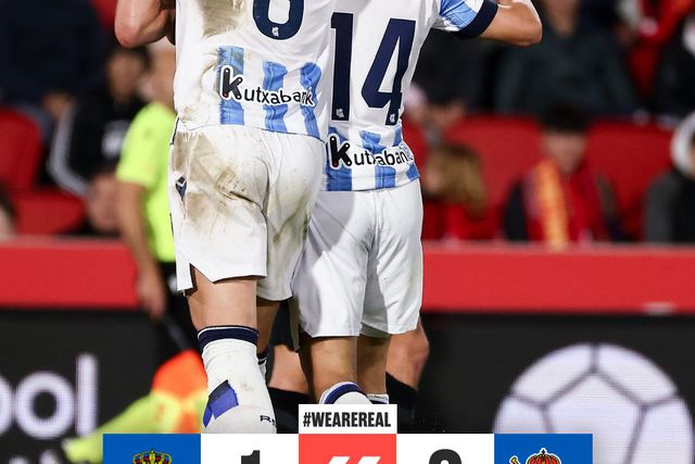 Real Sociedad regressa às vitórias e aos golos em Maiorca