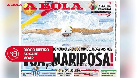 A BOLA em 59 segundos: voa, mariposa!