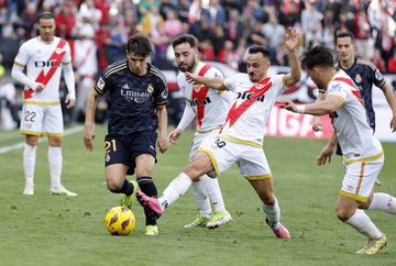 Real Madrid desinspirado empata com Rayo Vallecano com golo de ex-Benfica