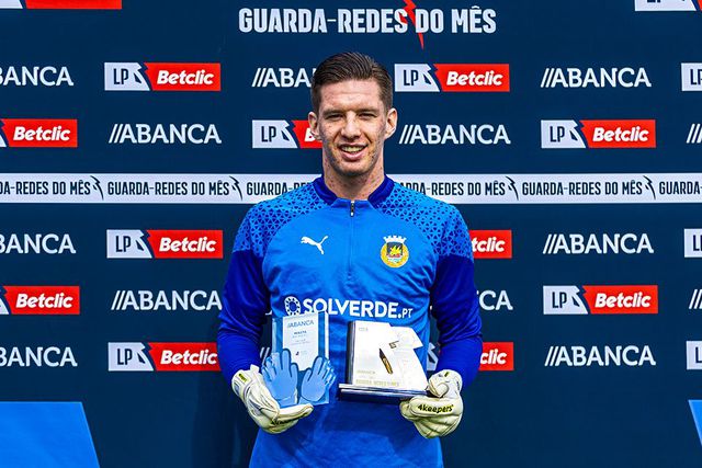 Rio Ave: Miszta «muito feliz» pela distinção de guarda-redes do mês