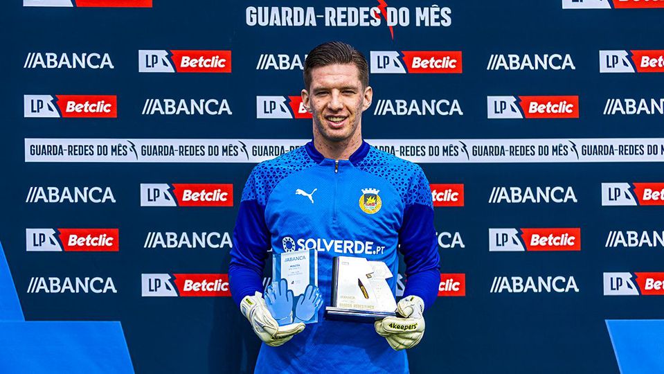 Rio Ave: Miszta «muito feliz» pela distinção de guarda-redes do mês
