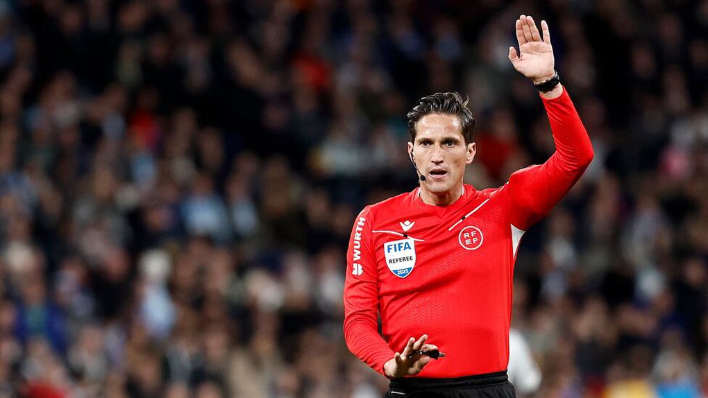 Munuera Montero apitou o Osasuna- Real Madrid (1-1) (Jesus Alvarez Orihuela)