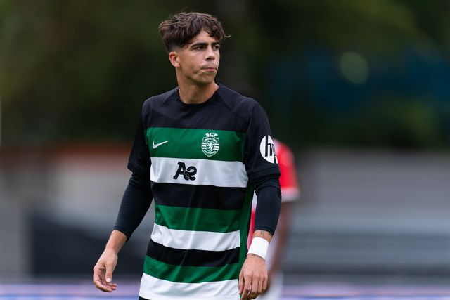 Afonso Moreira, extremo de 20 anos, foi lançado na época passada por Ruben Amorim