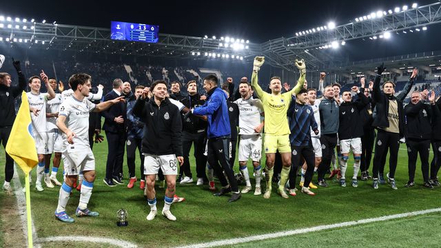 Resumo: Brugge não deu hipóteses à Atalanta em Bérgamo