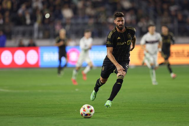 Giroud em ação com a camisola do Los Angeles FC