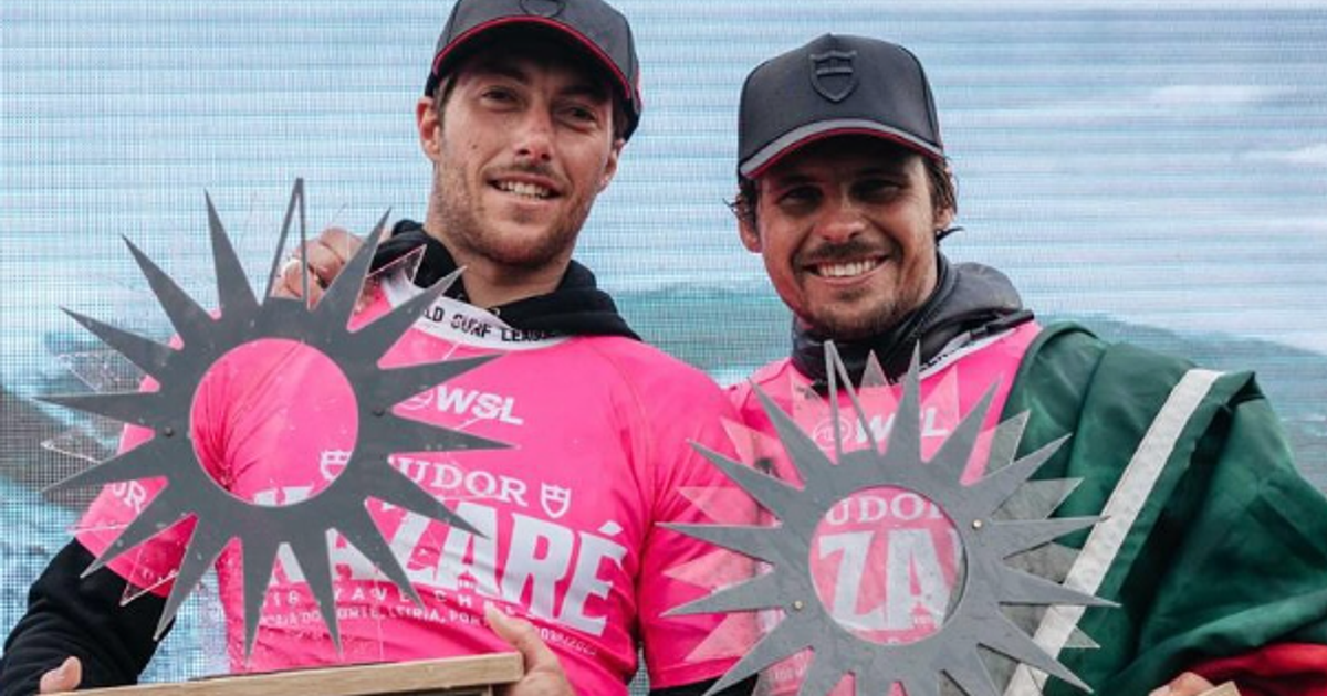 Nico von Rupp derrota as ondas gigantes da Nazaré | A Bola