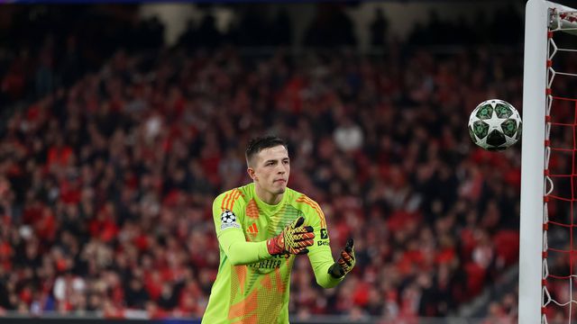 Trubin em ação na UEFA Champions League