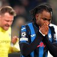 Ademola Lookman falhou uma grande penalidade frente ao Club Brugge (Foto: IMAGO)