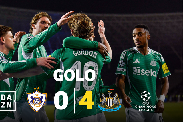 Foi tudo muito fácil para Gordon