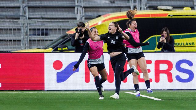 Telma Encarnação marcou um golaço frente ao Hammarby (IMAGO)