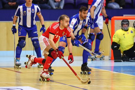 Hóquei em patins: Intervalo e empate (0-0) na visita do Benfica ao Dragão!