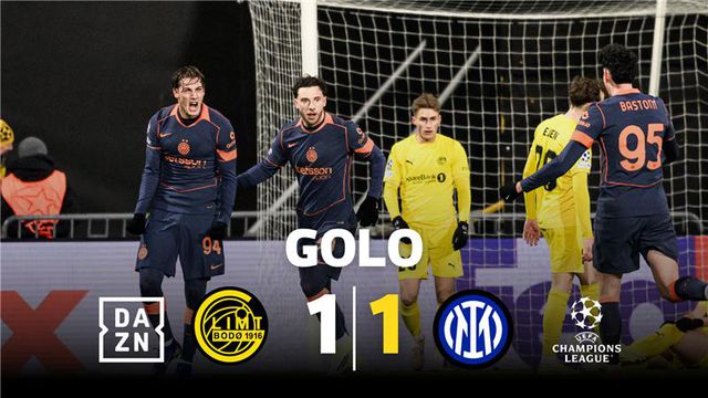 Esposito tem cheiro de golo: Inter empata na Noruega