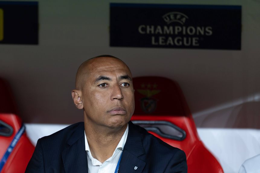 Luisão, antigo capitão do Benfica no Estádio da Luz