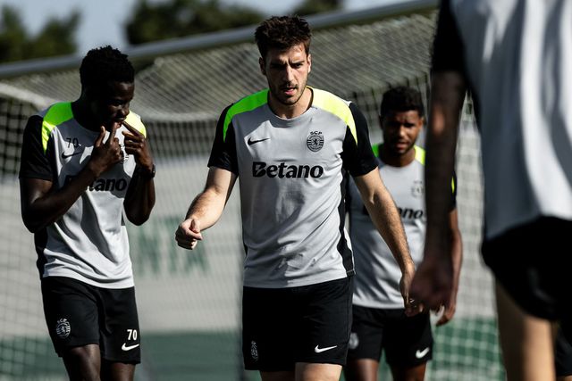 Ioannidis poderá ser uma das novidades no treino - Foto: SPORTING CP
