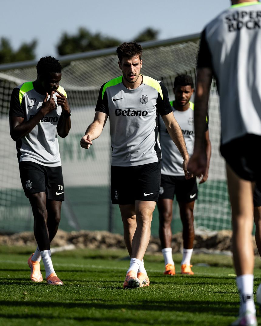 Ioannidis poderá ser uma das novidades no treino - Foto: SPORTING CP