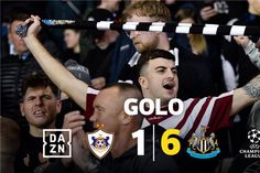 E vão seis do Newcastle: com sorte à mistura