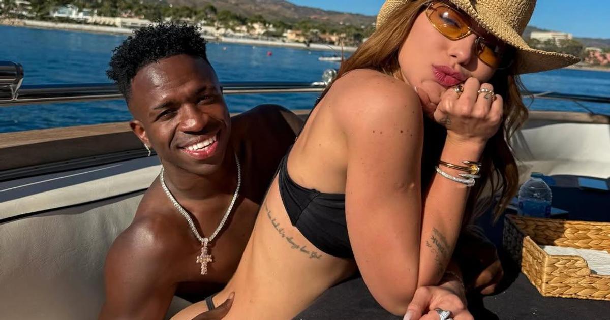 Namorada de Vinícius Júnior anuncia fim da relação