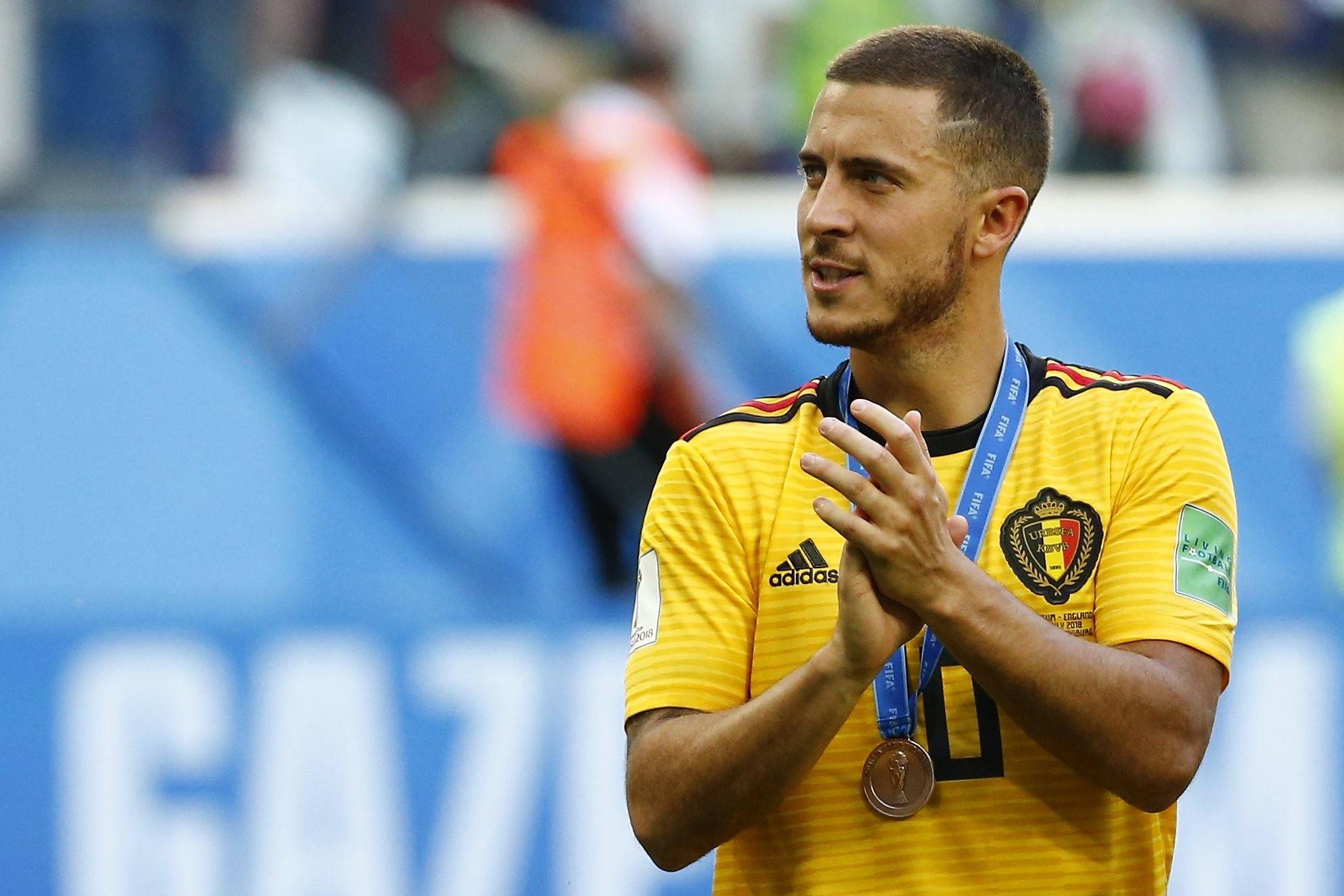 Hazard no Mundial da Rússia