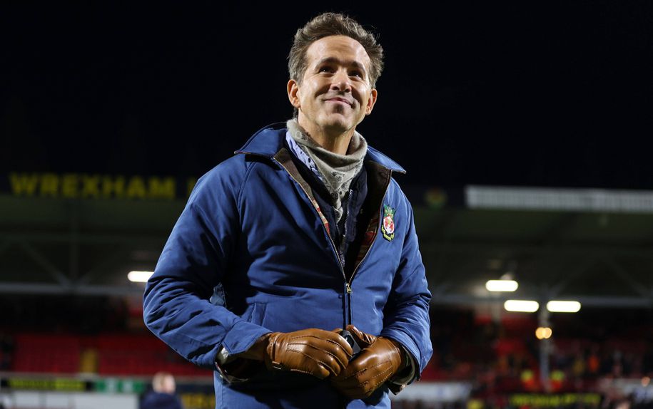 Ryan Reynolds, co-proprietário do Wrexham e ator de Hollywood