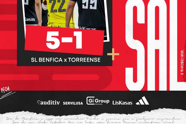 Benfica derrota Torreense e chega aos 100 golos na liga